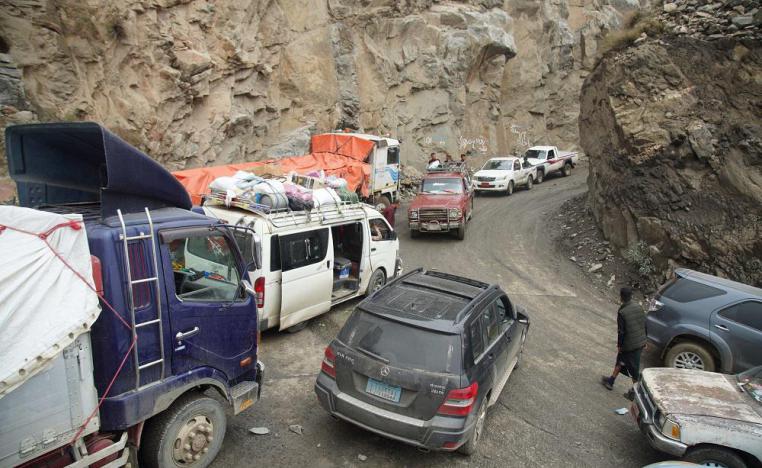 تعز بقيت تحت حصار مشدد من قبل الحوثيين طيلة سنوات النزاع