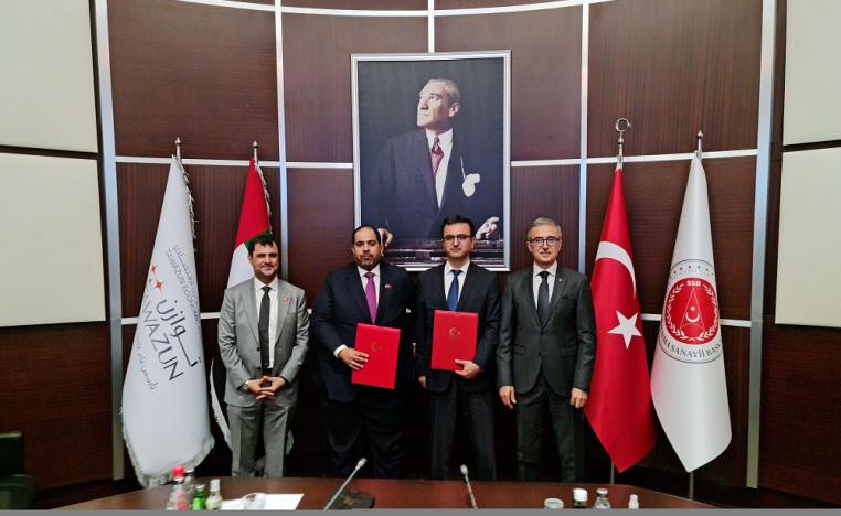 التوقيع على خطاب نوايا بشأن التعاون في الصناعات الدفاعية