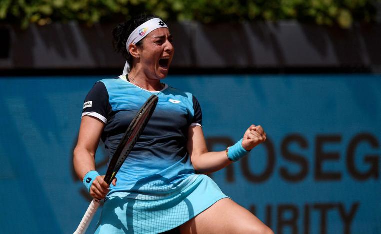 لاعبة التنس التونسية تبلغ المربع الذهبي للمرة الاولى في العام الحالي