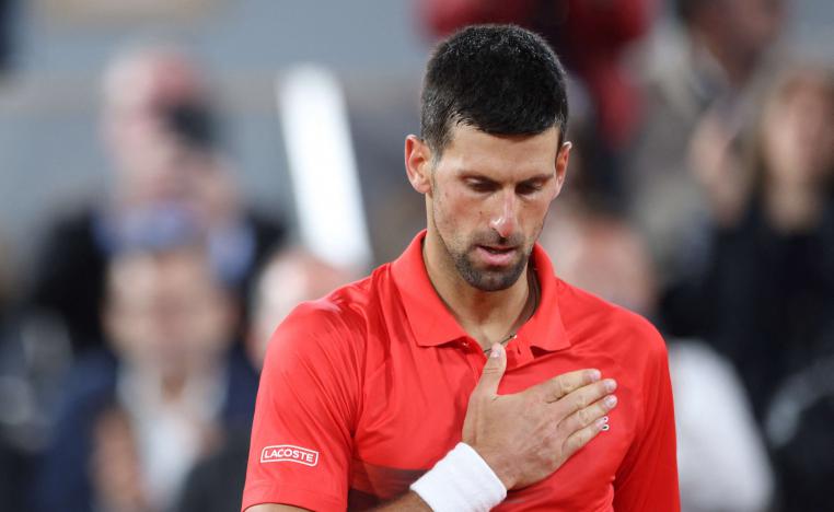 لاعب التنس الصربي يضرب موعدا في ثمن النهائي مع الارجنتيني شفارتسمان