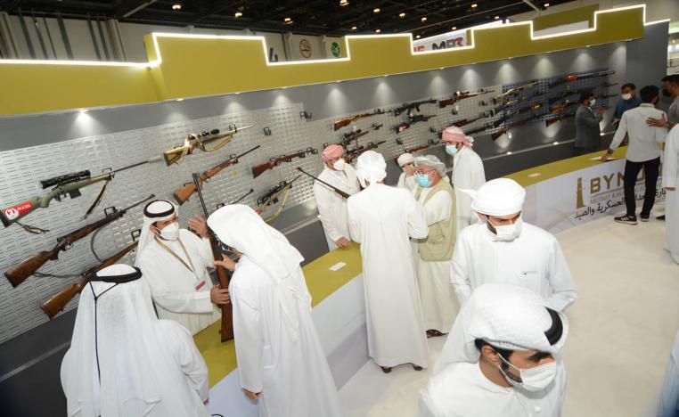 More than 2,000 pieces of hunting weapons were sold last year at ADIHEX