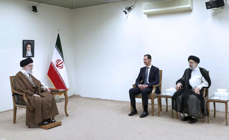 دمشق وطهران أحاطتا زيارة الأسد لإيران بالسرية لدواع أمنية