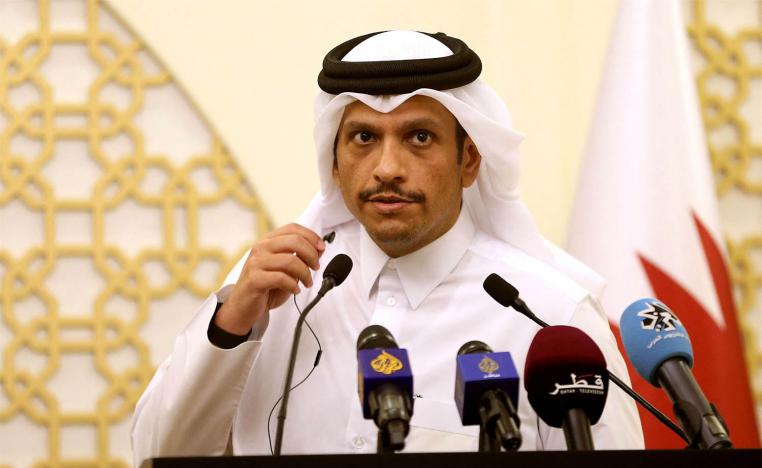 Qatar's Foreign Minister Sheikh Mohammed bin Abdulrahman Al-Thani 