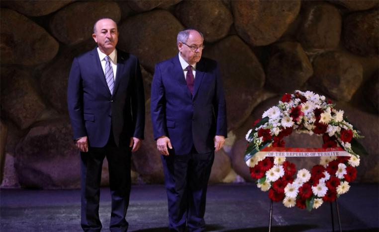 It is the first visit by a senior Turkish official to Israel in 15 years
