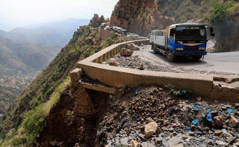 تعز تعاني من حصار استمر 7 سنوات