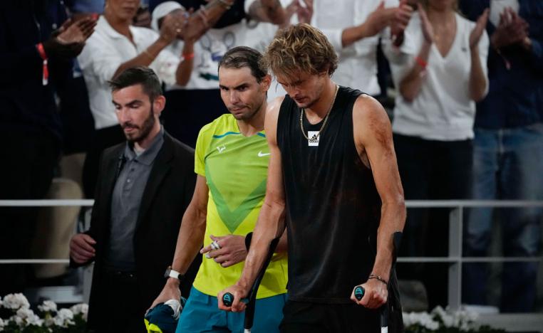 لاعب التنس الاسباني يواجه الواعد رود في النهائي