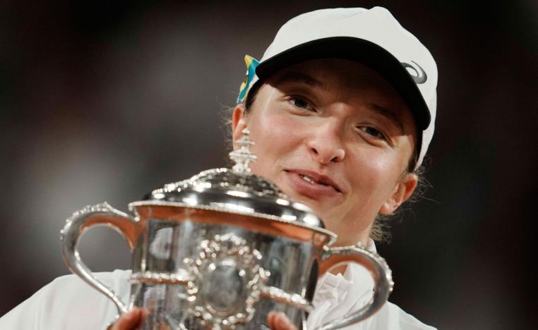 اللقب الكبير الثاني لشفيونتيك 