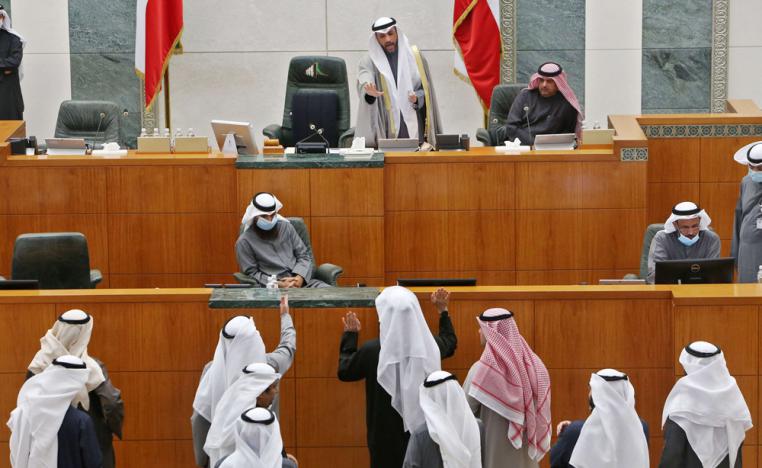 مشاحنات في جلسة 19 يناير 2021 بمجلس الأمة الكويتي