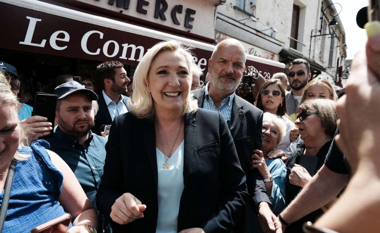 حزب لوبن يخوض الدورة الثانية للانتخابات التشريعية مع أفضلية لانتزاع عدد أكبر من المقاعد