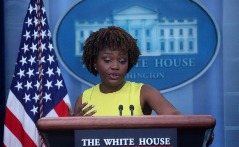 White House press secretary Karine Jean-Pierre 