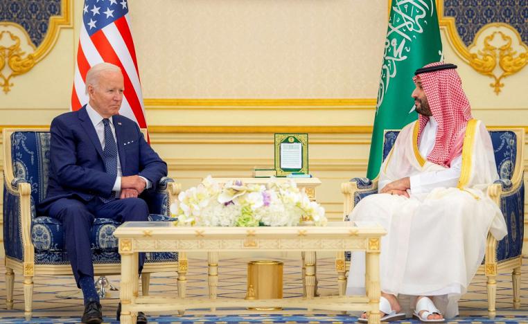 لقاء ثنائي بين بايدن والأمير محمد 