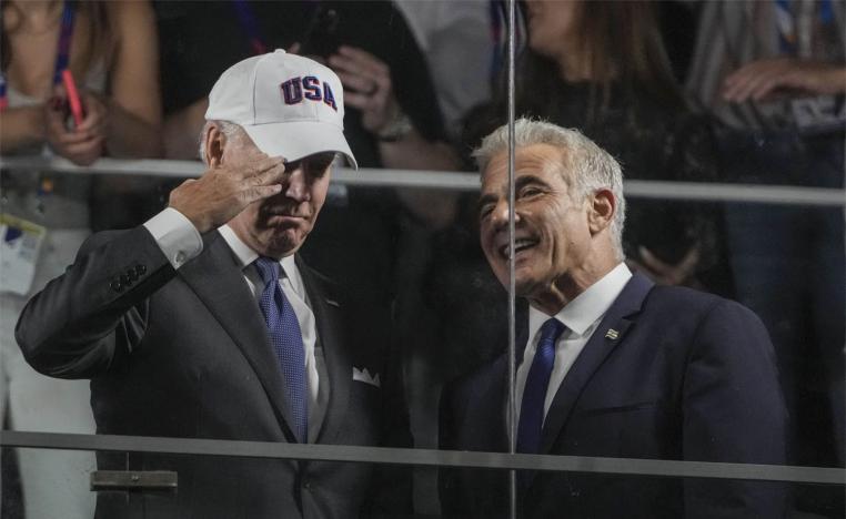 Biden and Lapid signed a joint pledge to deny Iran nuclear arms