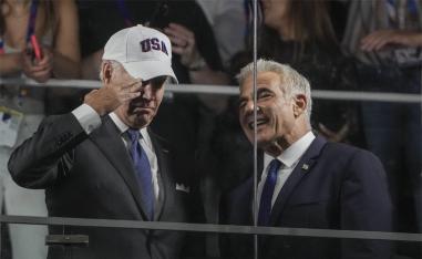 Biden and Lapid signed a joint pledge to deny Iran nuclear arms