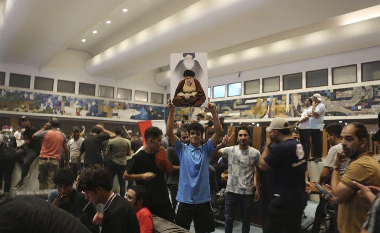 Baghdad's parliament