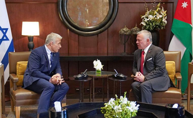 Abdullah also asked that Israel work to maintain calm in Jerusalem and its holy sites