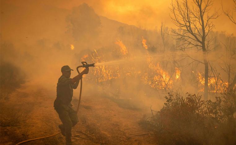 Morocco has set a new record of 480,000 tonnes of carbon emissions from wildfires in June-July this year