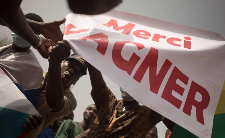 مظاهرة في باماكو ترحب بقوات فاغنر