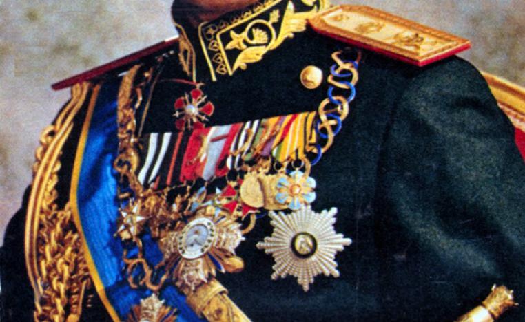 شاه إيران محمد رضا بهلوي