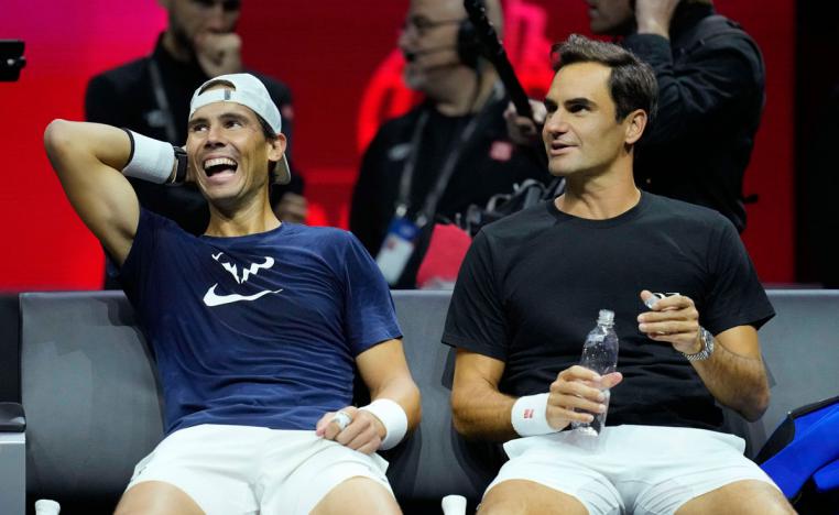 النجم السويسري ومنافسه الأبدي الاسباني يواجهان الاميركيين ستوك وتيافو