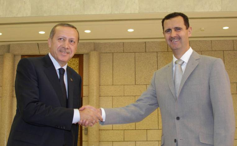 الرئيسان السوري بشار الأسد والتركي رجب طيب أردوغان (2010)
