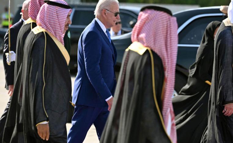 الرئيس الأميركي جو بايدن في جدة