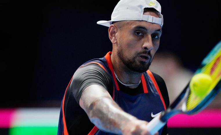 لاعب التنس الاسترالي يضرب موعدا مع الاميركي فريتز