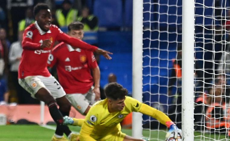  البرازيلي كازيميرو يسجل اول أهدافه مع يونايتد بعد انتقاله من ريال