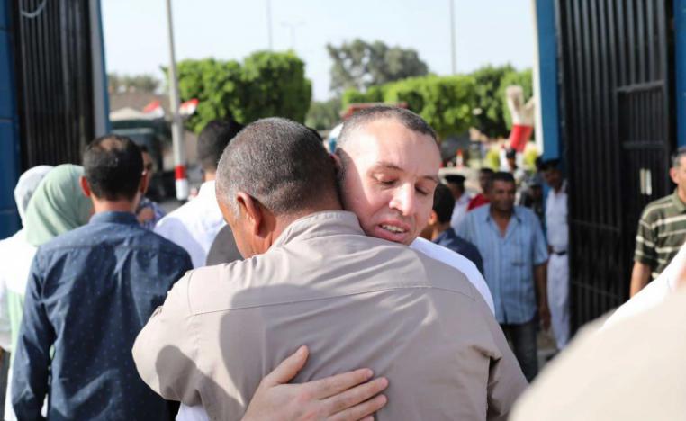 السلطات المصرية أفرجت عن قرابة عن 380 سجين راي منذ اعلان الحوار الوطني 