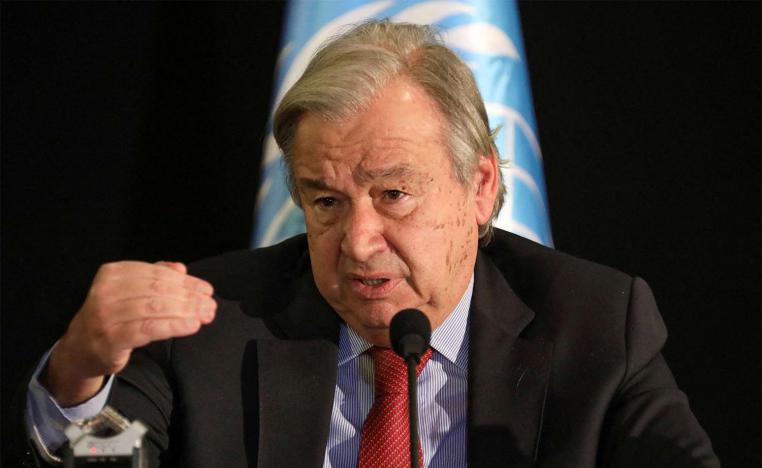 UN chief Antonio Guterres