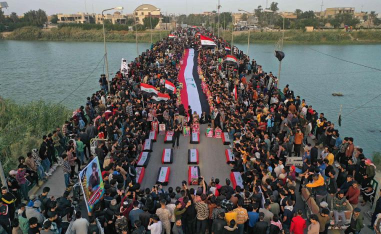 اي حكومة لا تلبي تطلعات العراقيين ستواجه على الأرجح باحتجاجات حاشدة