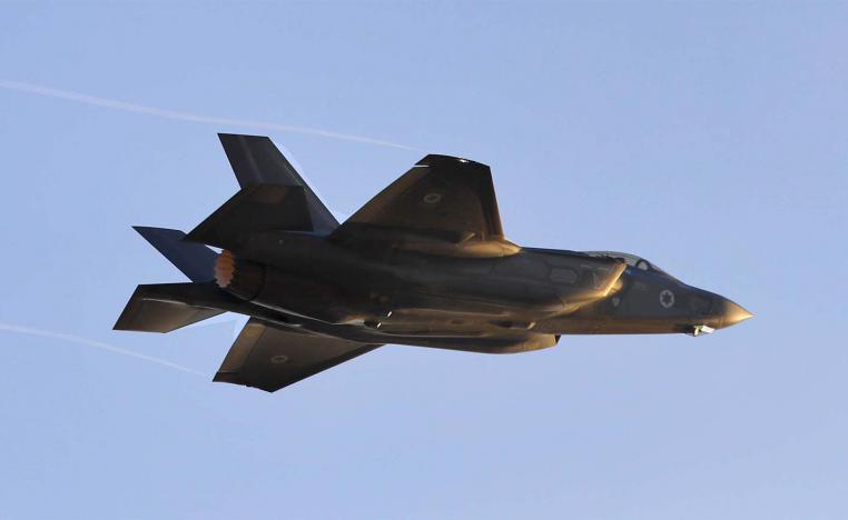 The missiles were fired from over northern Israel 