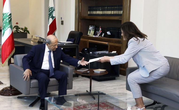 السفيرة الأميركية لدى بيروت سلمت الرئاسة اللبنانية مسودة اقتراح من 10 صفحات 