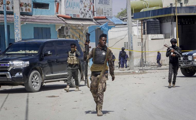 Somalia's military is supported by US troops and drones and an African Union peacekeeping mission