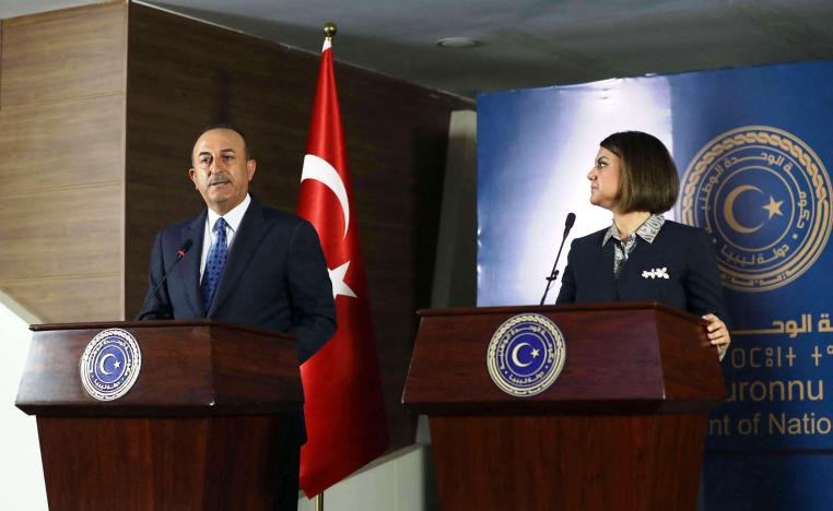 وزير الخارجية التركي يدافع عن اتفاقية التنقيب عن النفط والغاز مع ليبيا