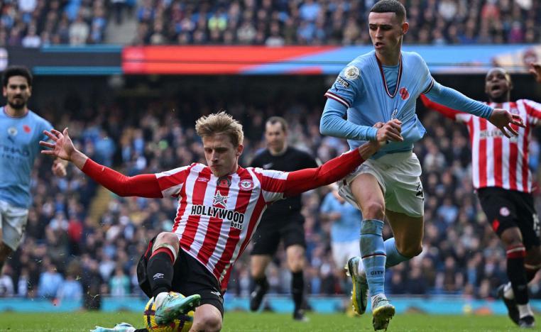 برنتفورد يصعق سيتي بقدم توني