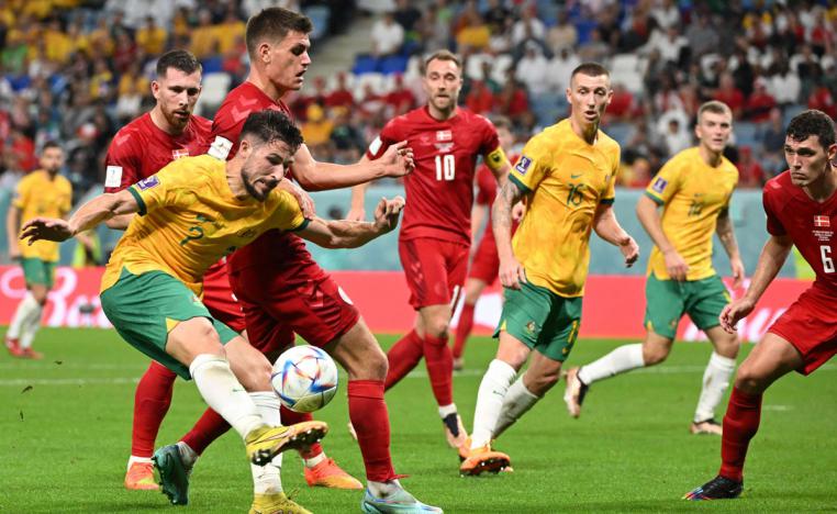 المنتخب الاسترالي يصطدم في الدور الثاني بمتصدر المجموعة الثالثة