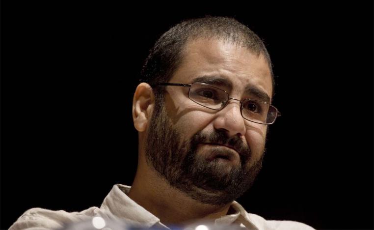Abdel-Fattah is serving a five-year sentence on charges of disseminating false news