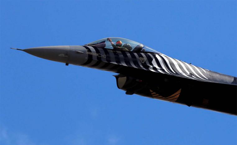 F-16 jets unleashed airstrikes on Kurdish targets in Iraq and Syria