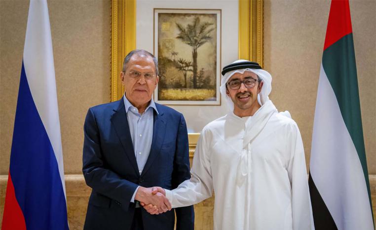 The talks were being mediated by the UAE