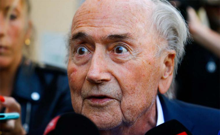 Blatter was president of FIFA when Qatar was awarded the 2022 World Cup hosting rights in 2010