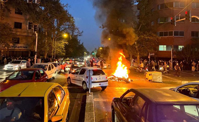 Iran has blamed foreign foes and their agents for the unrest