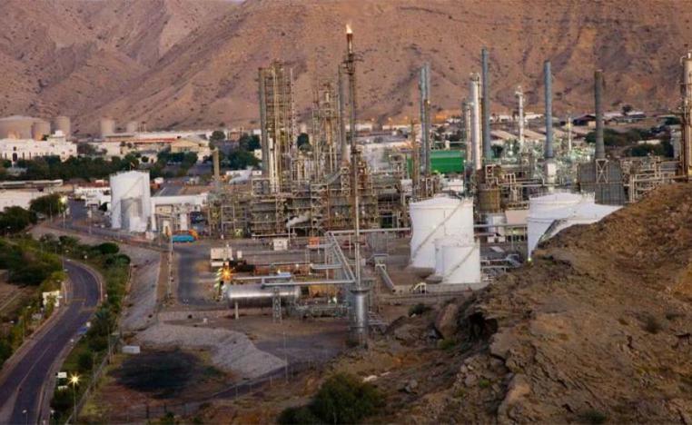 Oil refinery in Oman