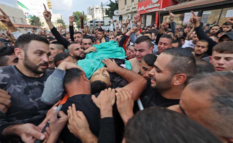 Violence flared anew in the occupied territories