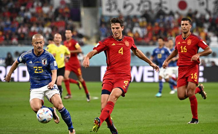 اليابان تتصدر مجموعتها وتتأهل