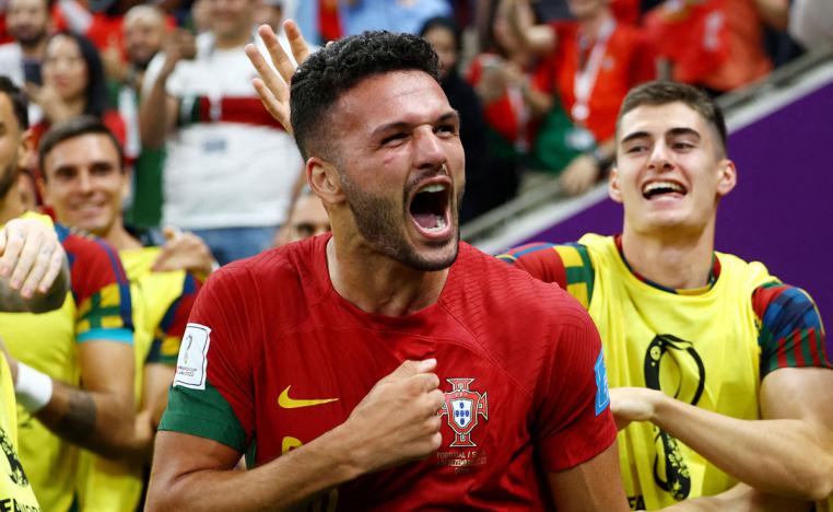 المهاجم البرتغالي الشاب يقود منتخب بلاده لمواجهة نظيره المغربي في ربع النهائي