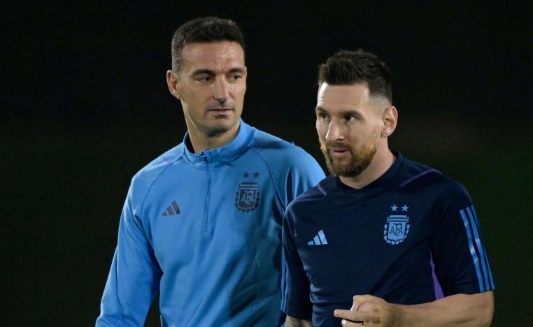 ميسي الرقم الصعب في تشكيلة سكالوني