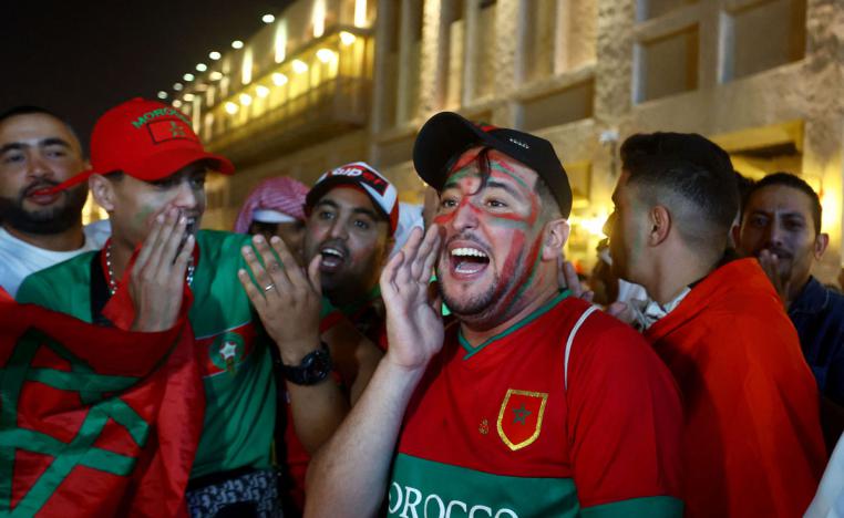 الوفود الجماهيرية تتقاطر لمساندة 'اسود الاطلس'