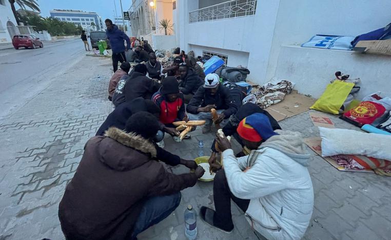 اللاجئون الأفارقة يواجهون وضعا صعبا في تونس