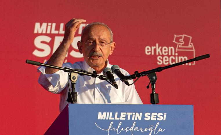 زعيم حزب الشعب الجمهوري يهاجم أردوغان ويتهمه باستخدام القضاء في تصفية خصومه السياسيين