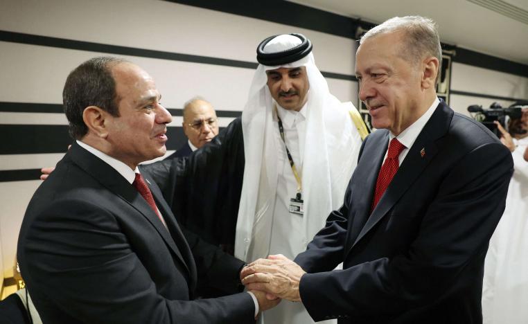 ملف الاخوان يثقل على جهود المصالحة بين تركيا ومصر